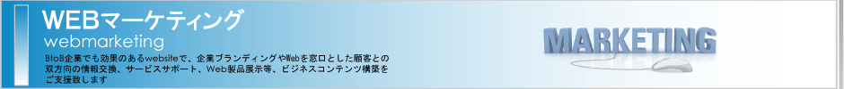 webマーケティング